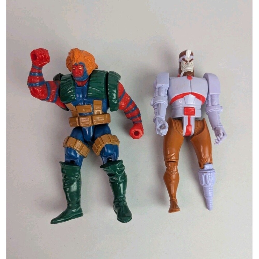 VTG Marvel Uncany X-Men X Force 5” Ahab Grizzly Loose Action Figure 1993 Toy Biz